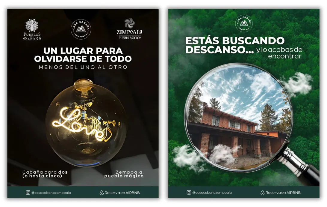Trabajo para Casa Cabaña Zempoala