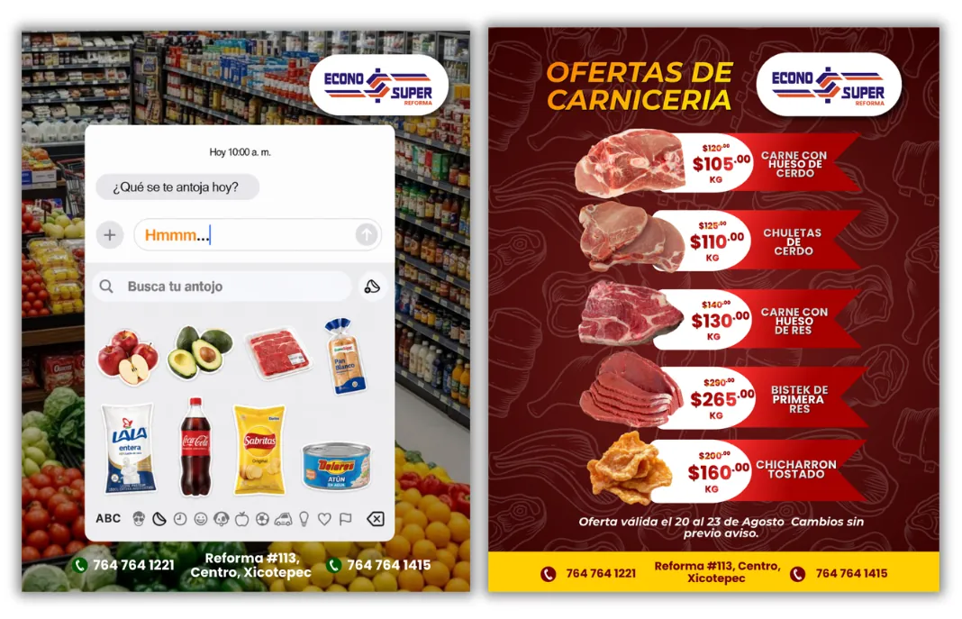 Trabajo para Econo Súper