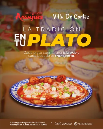 Fotografía de platillo para Restaurante Aranjuez