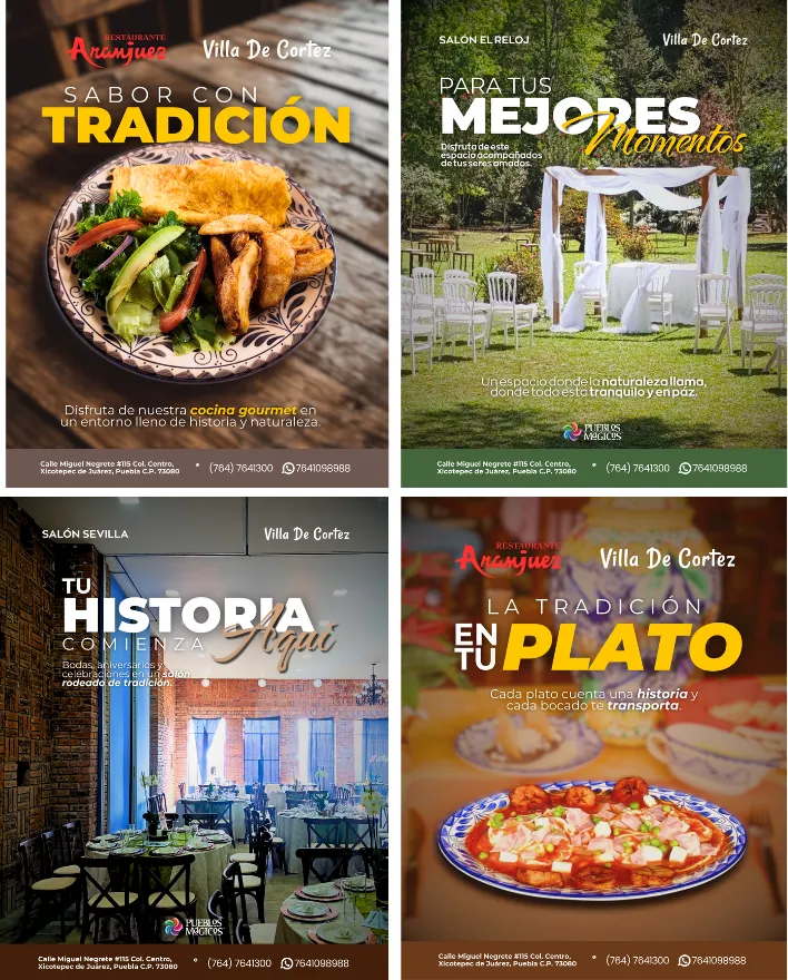 Trabajo para Restaurante Aranjuez