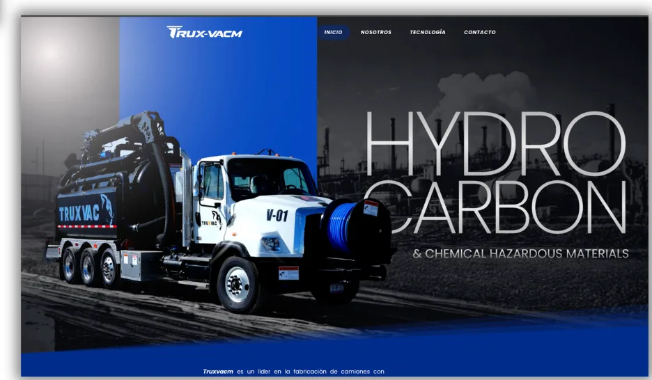 Página web de Trux-VACM